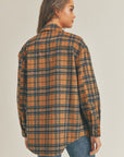 The Kayla Plaid Flannel Jacket