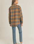 The Kayla Plaid Flannel Jacket