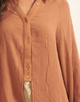 The Kendall Self-tie Front Shirt