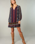 The Leo Bohemian Print Dress