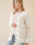 The Liam Eyelash Cardigan