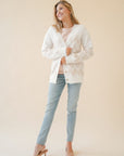 The Liam Eyelash Cardigan
