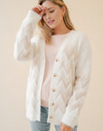 The Liam Eyelash Cardigan