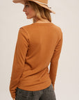 The Lilly Thermal Henley Top