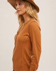 The Lilly Thermal Henley Top