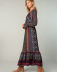 The Luke Bohemian Print Maxi Dress