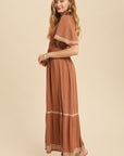 The Saige Smocked Maxi Dress