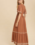 The Saige Smocked Maxi Dress