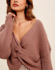 The Wes Overlay Twisted Sweater