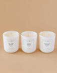 The Beach Trio Candle Set by Thread + Seed
