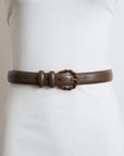 The Twisted Buckle Belt