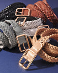 The Uma Braided Rectangle Belt