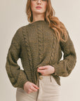 The Vera Cable Knit Sweater