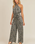 The Prima Rosa Halter Jumpsuit