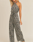 The Prima Rosa Halter Jumpsuit