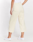 The Greer Corduroy Cropped Wide Leg Pants by OAT NY