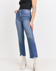 The Vicki High Rise Straight Jeans