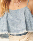 The Waverly Denim Bodysuit