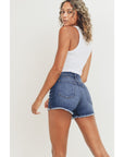 The Weekend Dark Wash Jean Shorts by Just Black Denim