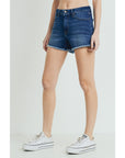 The Weekend Dark Wash Jean Shorts by Just Black Denim