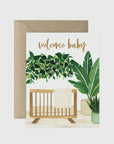 The Welcome Baby Nursery Greeting Card by Paper Anchor Co