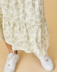 The Willa Tiered Floral Maxi Skirt