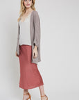 The Yara Longline Knit Cardigan