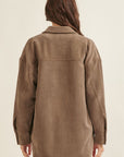 The Yora Corduroy Shacket