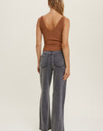 The Zola Ribbed Knit Tank Top