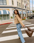The Sabine Woven Hobo Bag