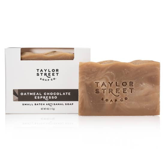 Oatmeal Chocolate Espresso Bar Soap by Taylor Street Soaps