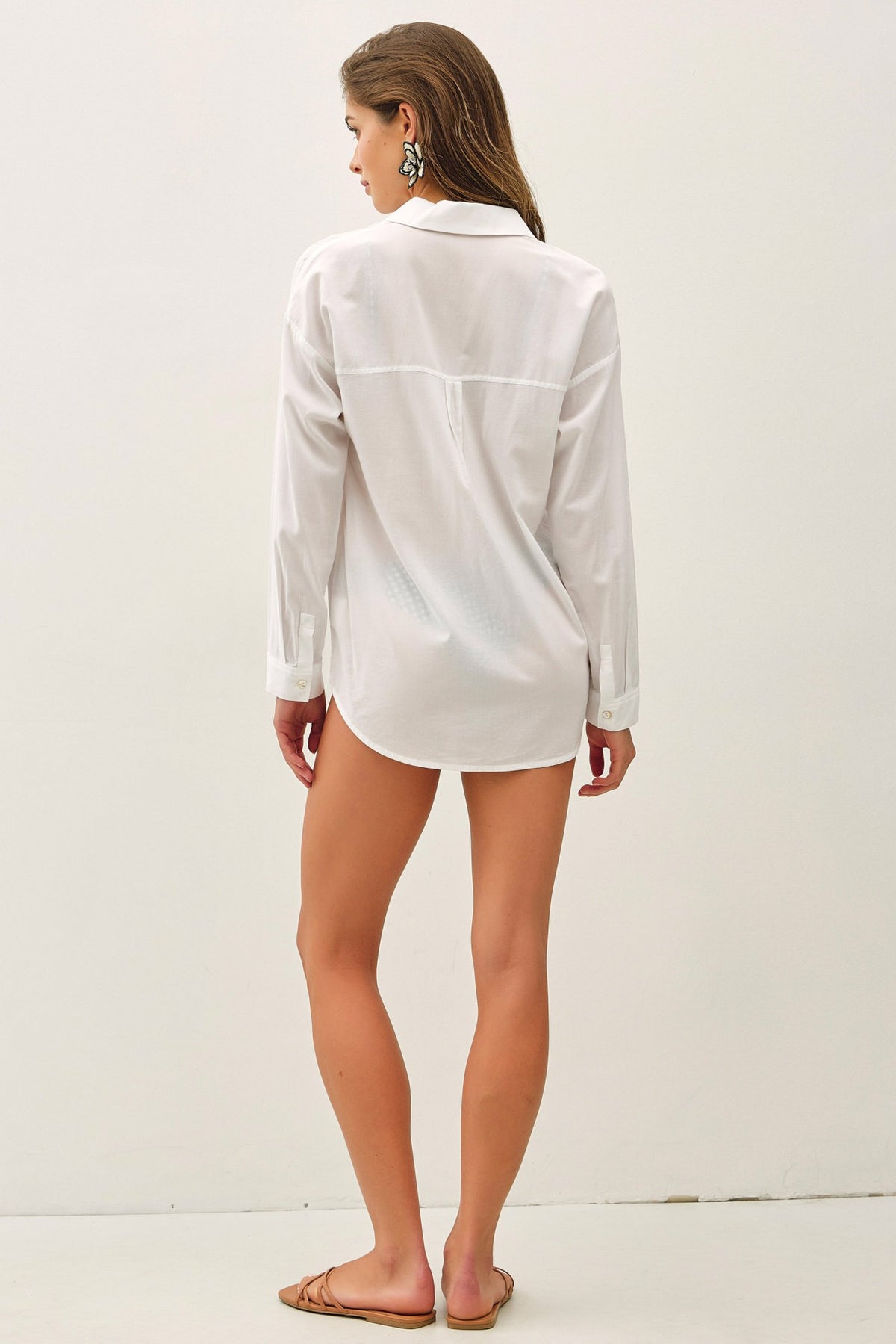 The Logan White Button Up Shirt