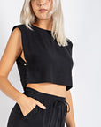 The Francis Padded Crop Top