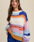 The Emberly Hand Crochet Sweater