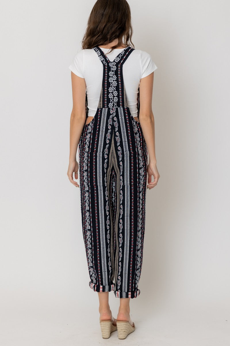 The Polly Embroidered Overalls