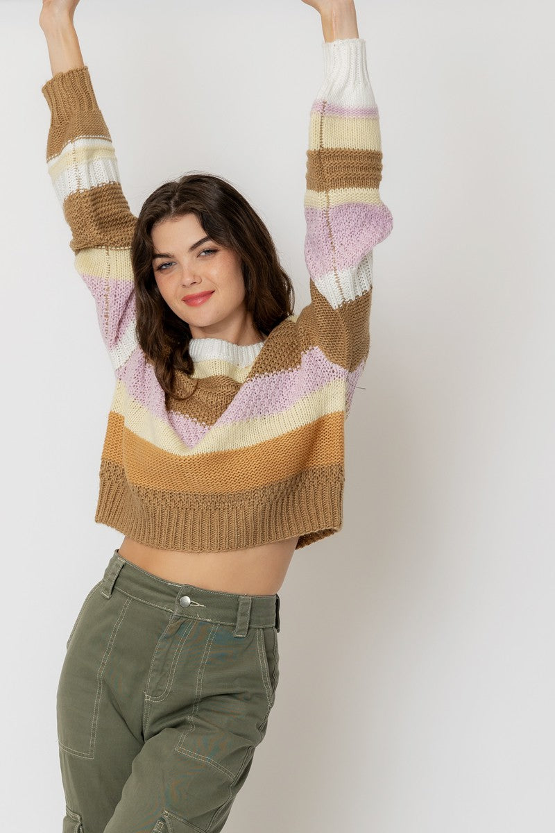 The Rowe Cropped Sweater