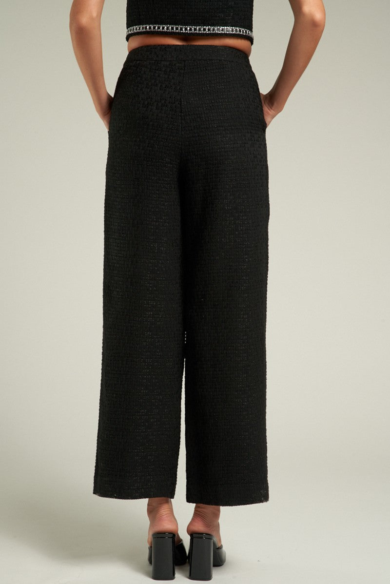 New Look HIGH WAIST WIDE LEG CROP - Trousers - khaki - Zalando.de