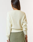 The Lexia Lace Sweater Top