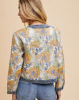 The Willow Floral Jacquard Jacket