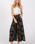 The Serena Cropped Wide Leg Pants