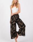 The Serena Cropped Wide Leg Pants