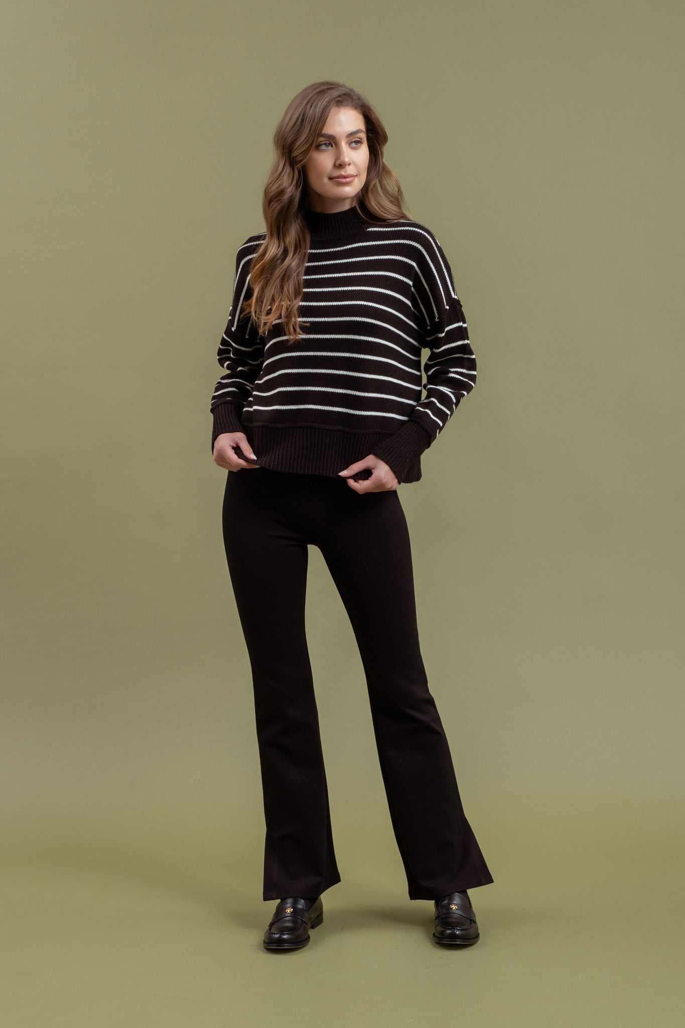 The Sloan Mock Neck Sweater