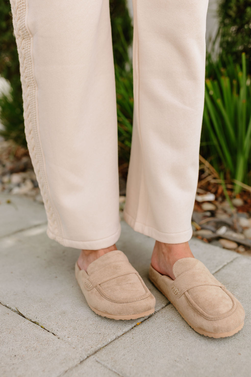 The Nico Oat Vegan Suede Loafer