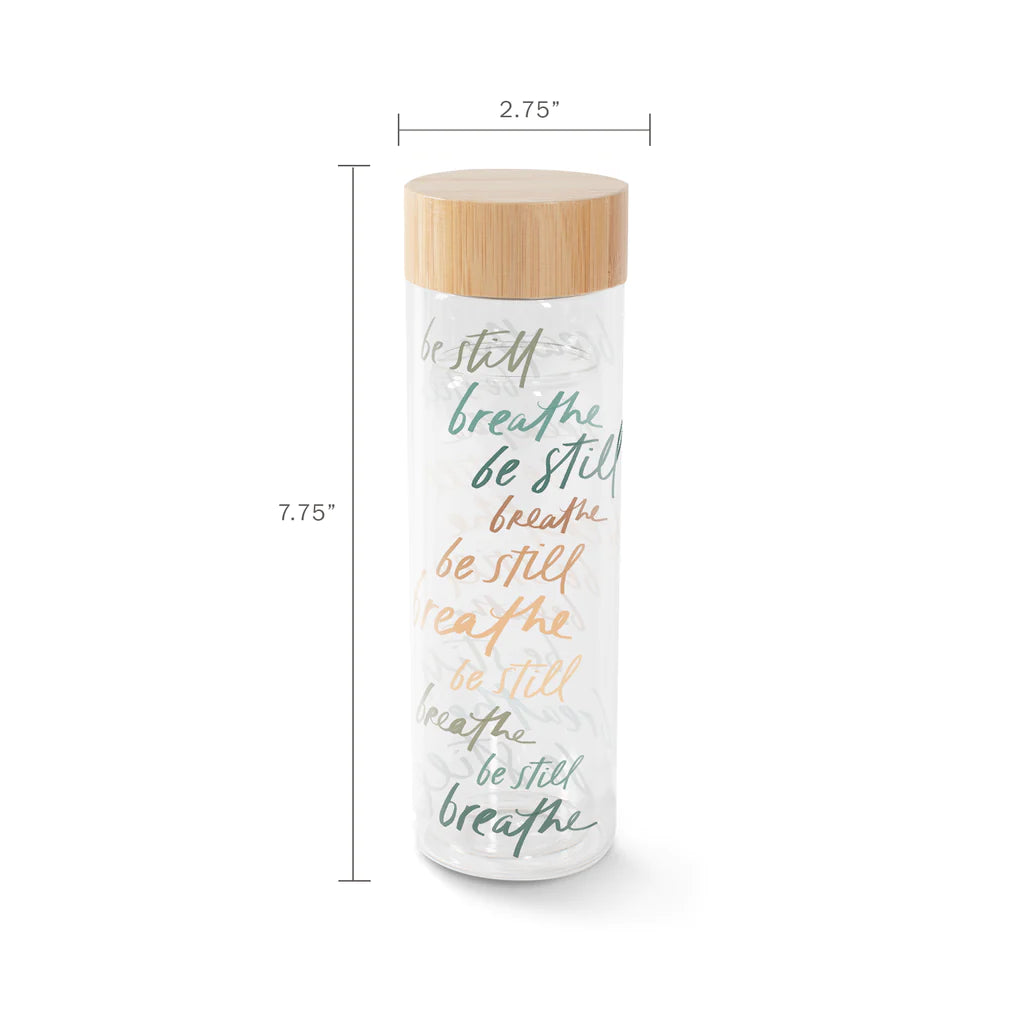 The Glass Hydration Bottle designed by Morgan Harper Nichols
