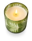 The Balsam + Cedar Pine Glass Candle