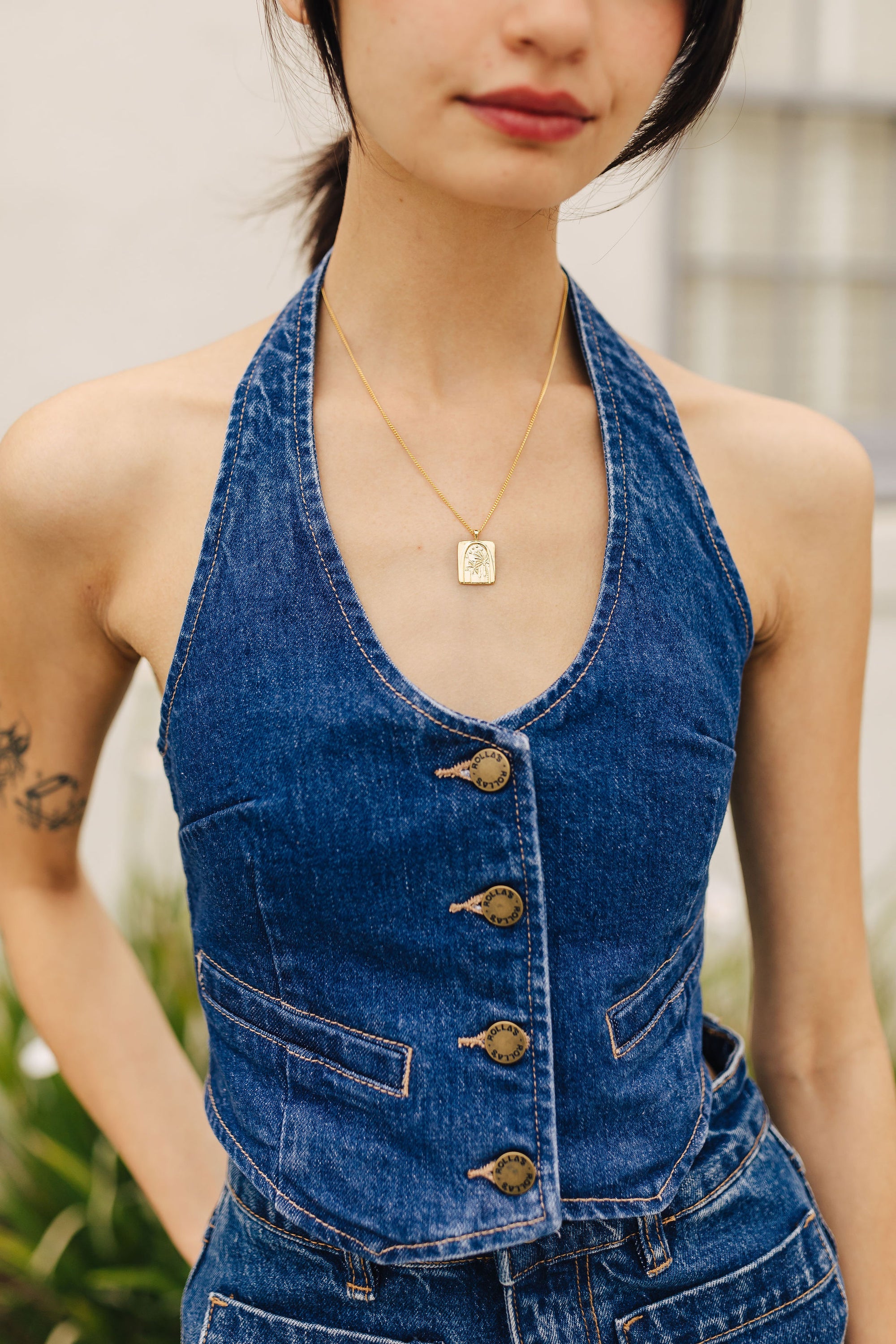The Halter Stone Vest by Rolla&#39;s