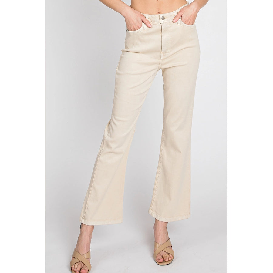 The Bambino Crop Flare Jeans by L.T.J