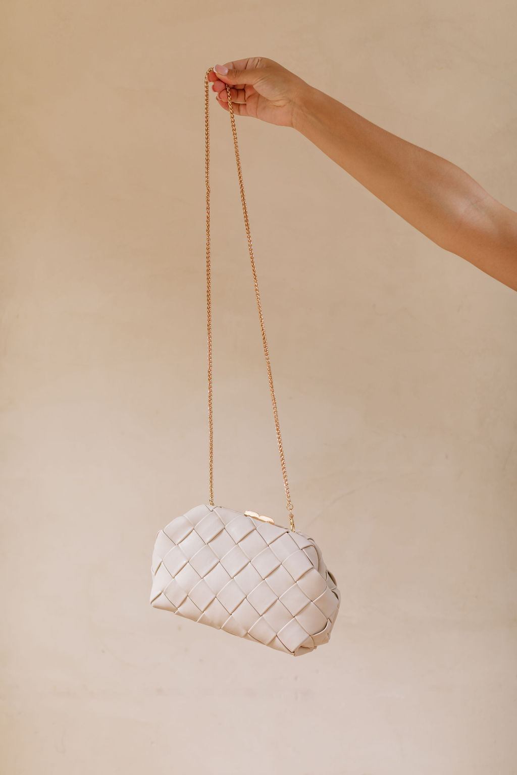 The Noemi Woven Crossbody Bag