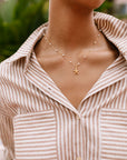 The Starfish + Freshwater Pearl Necklace