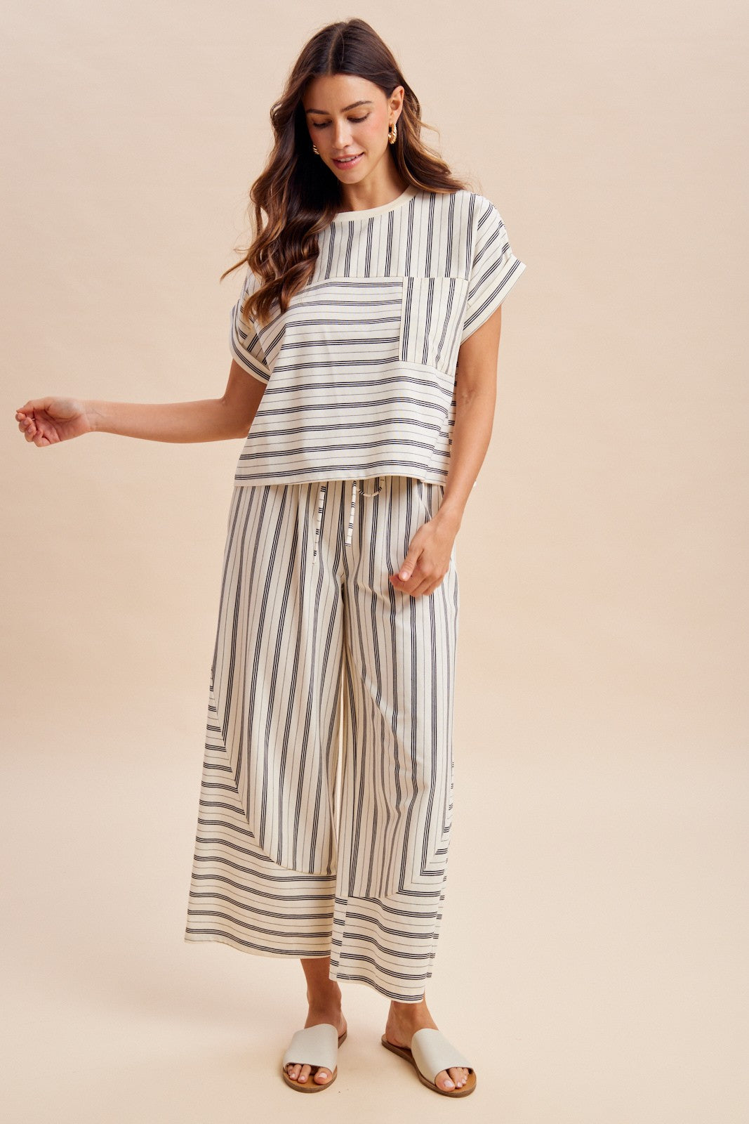 The Merritt Striped Top + Pant Set - Sold Separately – Thread + Seed